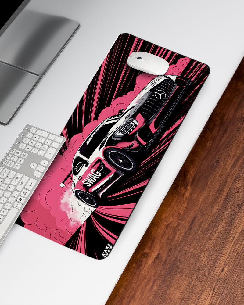 SWAG Racer Mercedes at Maximum Velocity Deskmat