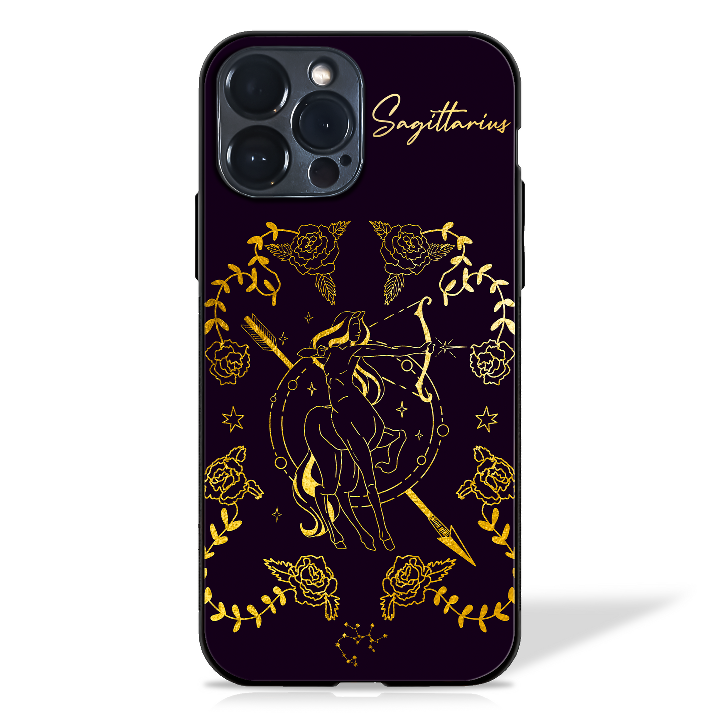Zodiac Sign Glass Case