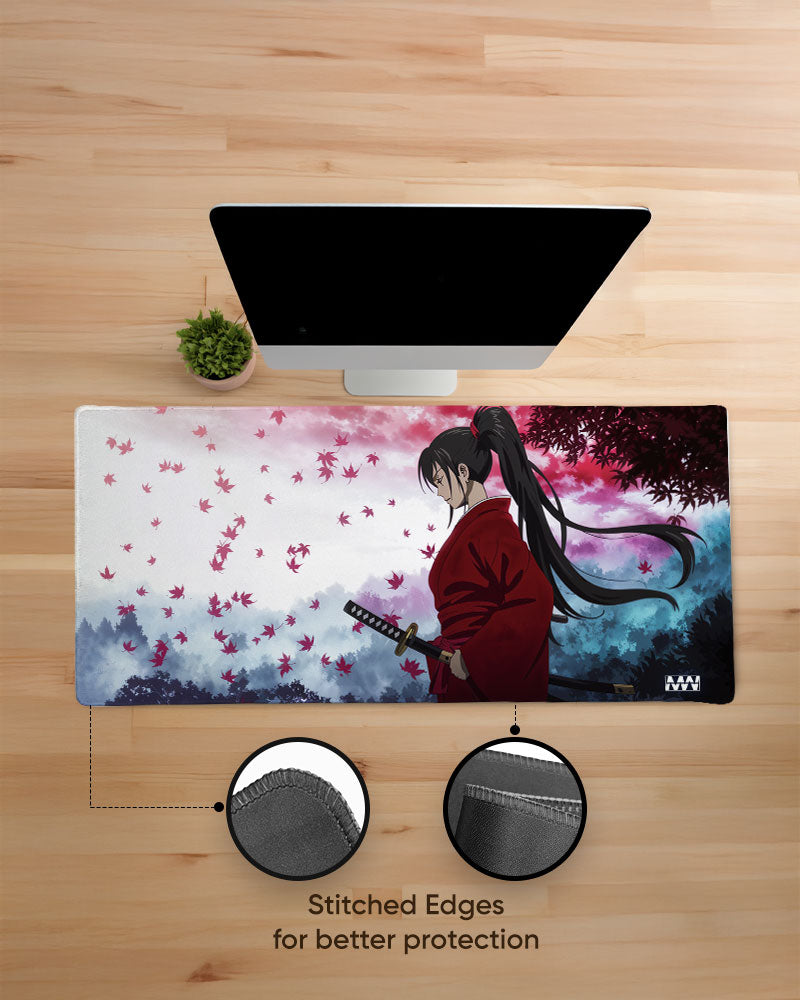 Samurai Warrior’s Tranquility Deskmat