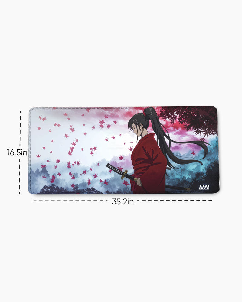 Samurai Warrior’s Tranquility Deskmat