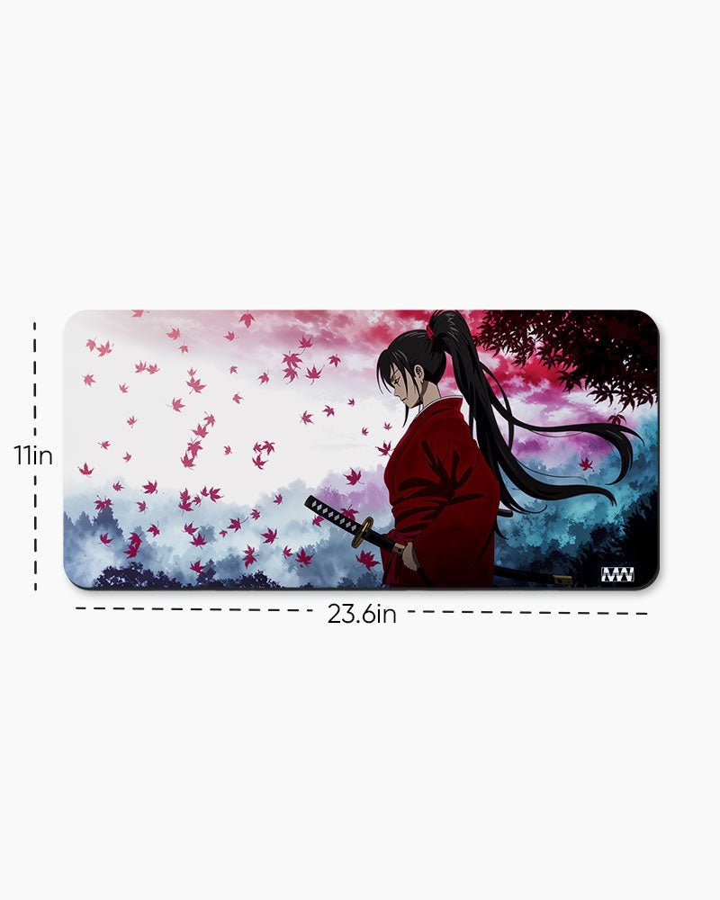 Samurai Warrior’s Tranquility Deskmat