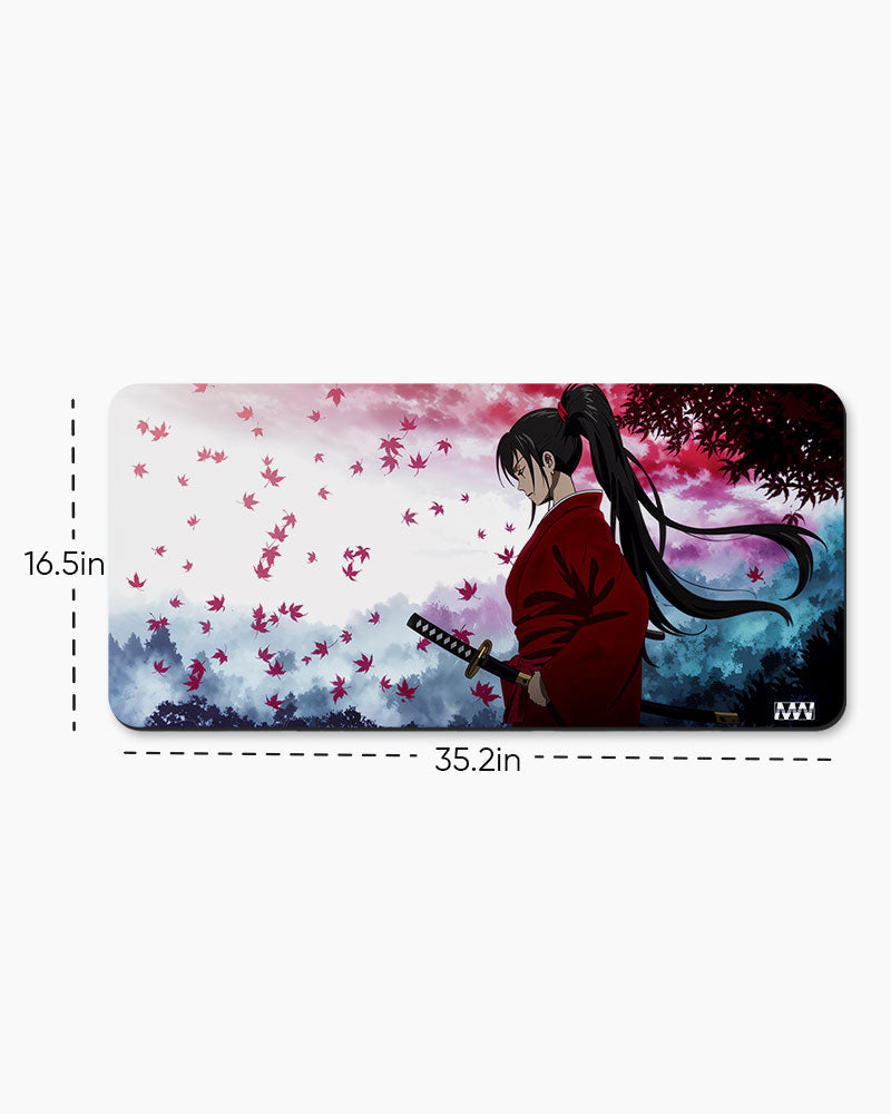 Samurai Warrior’s Tranquility Deskmat