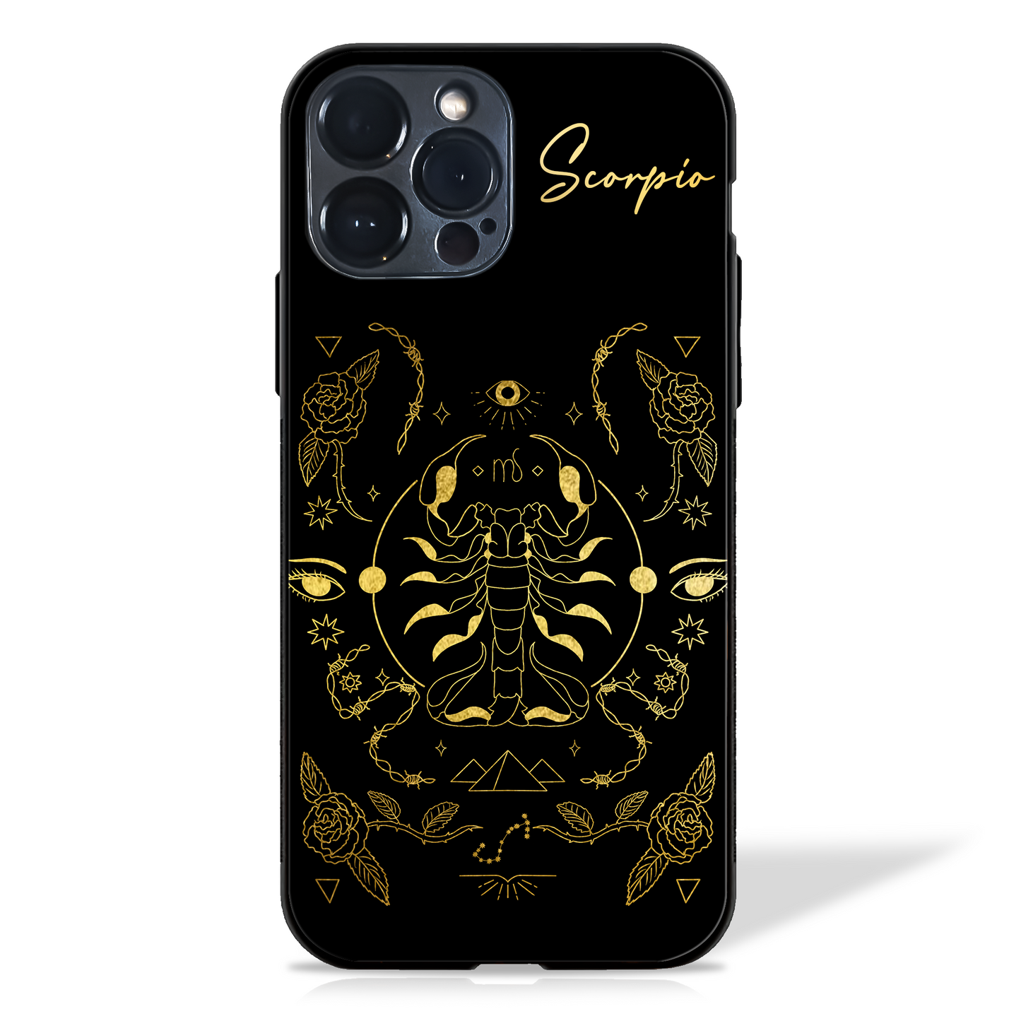 Zodiac Sign Glass Case