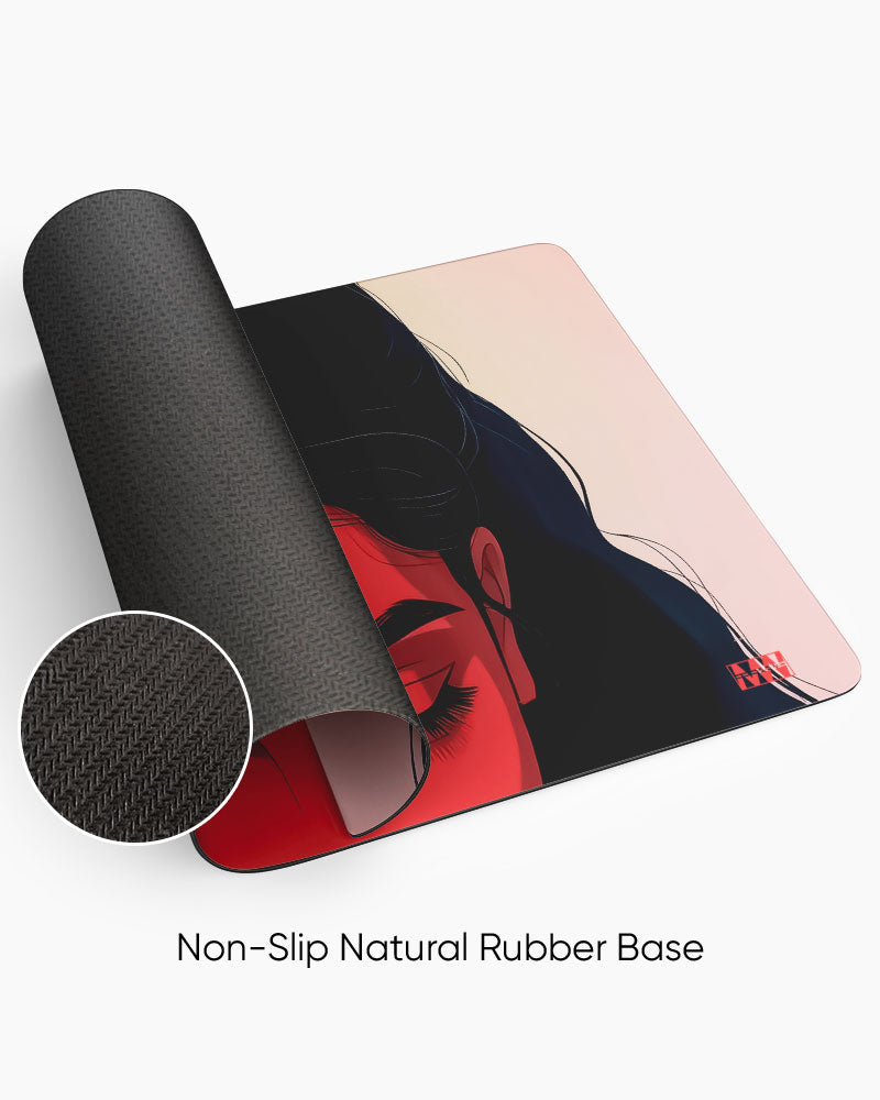 Shadowed Resolve Deskmat