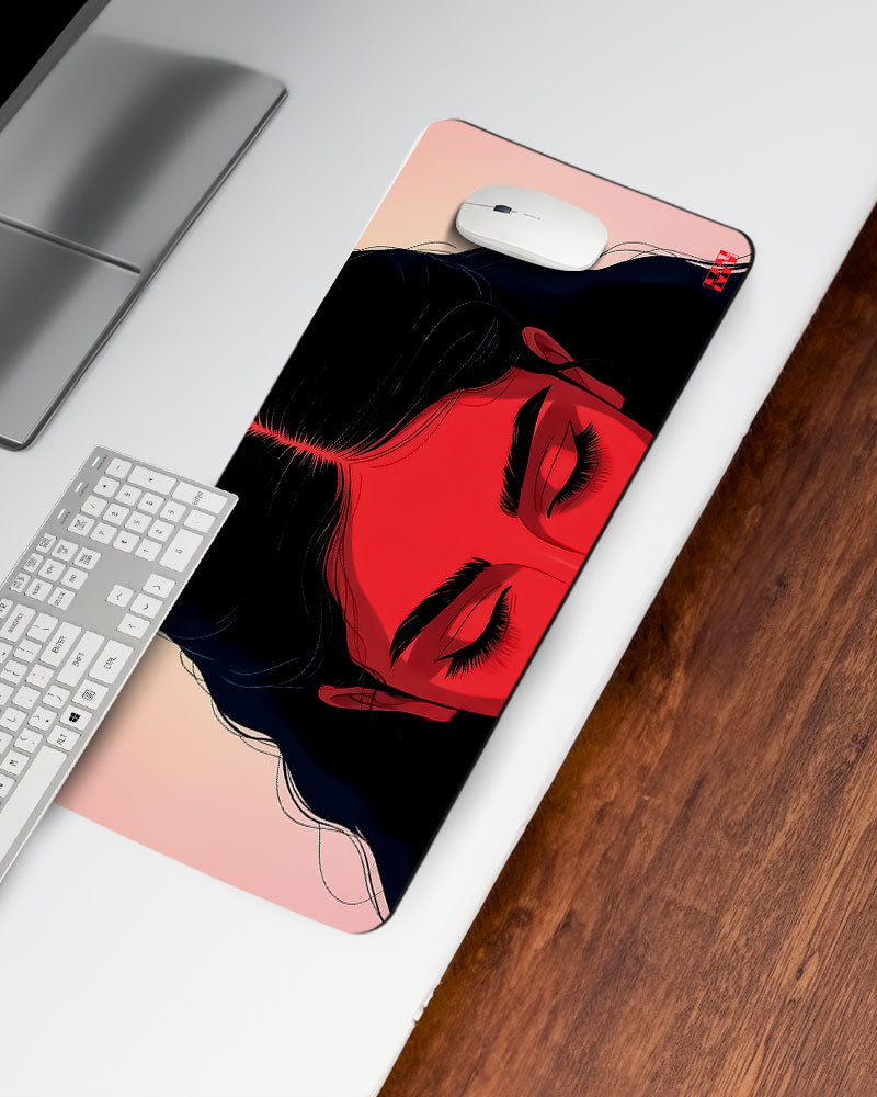 Shadowed Resolve Deskmat
