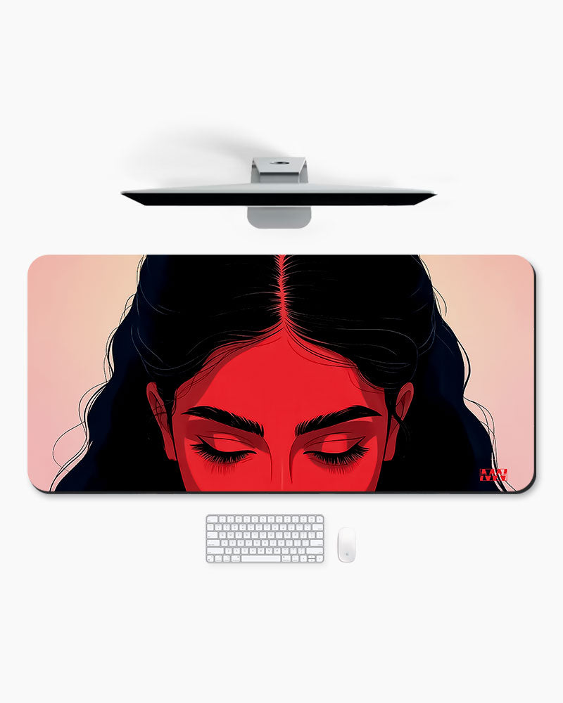 Shadowed Resolve Deskmat