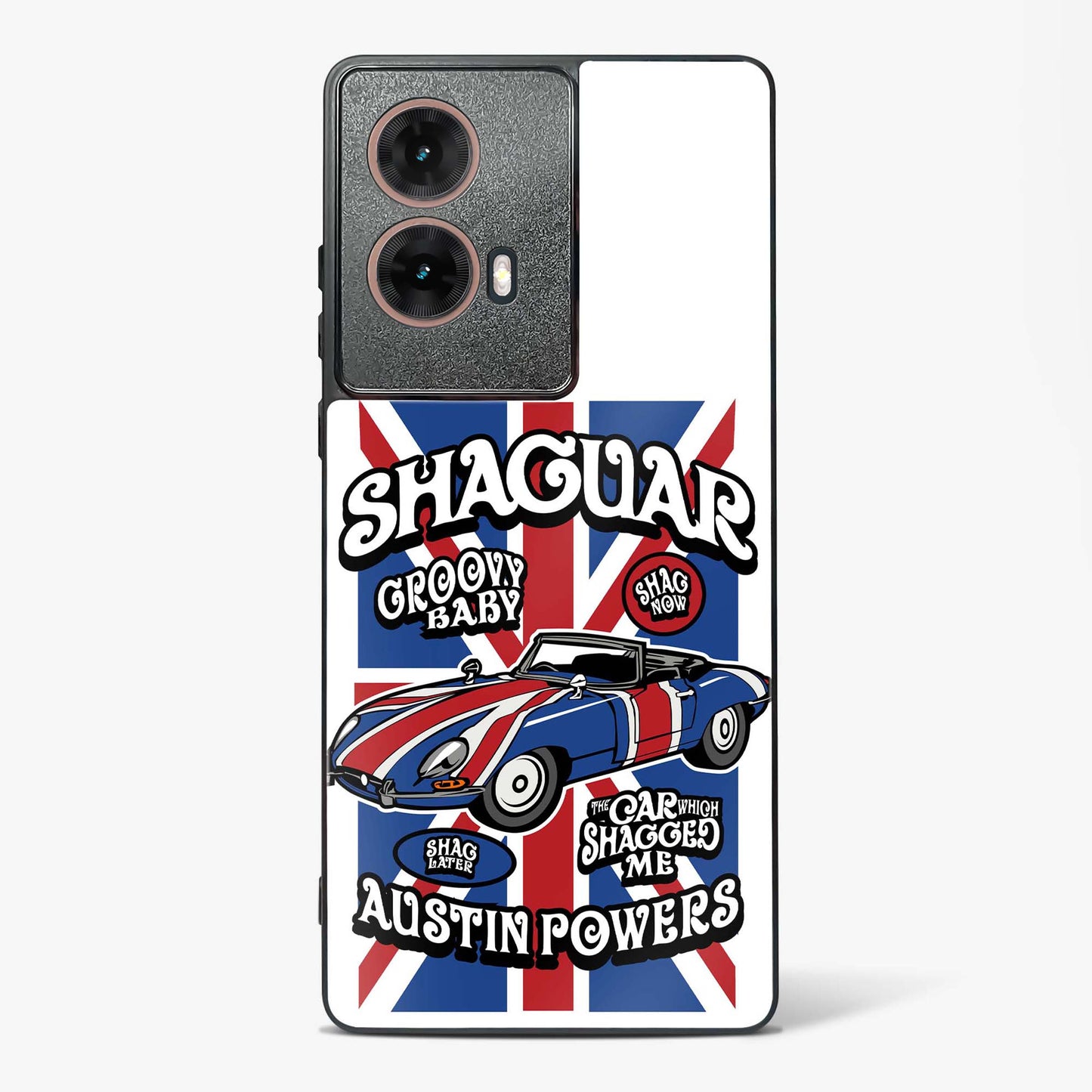Shaguar Style Glass Phone Case-Moto G85 5G