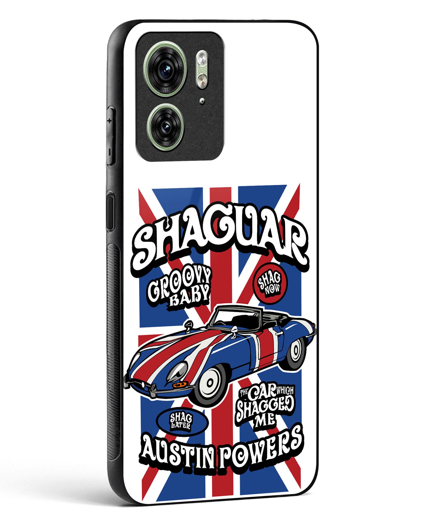 Shaguar Style Glass Phone Case-Motorola Edge 40