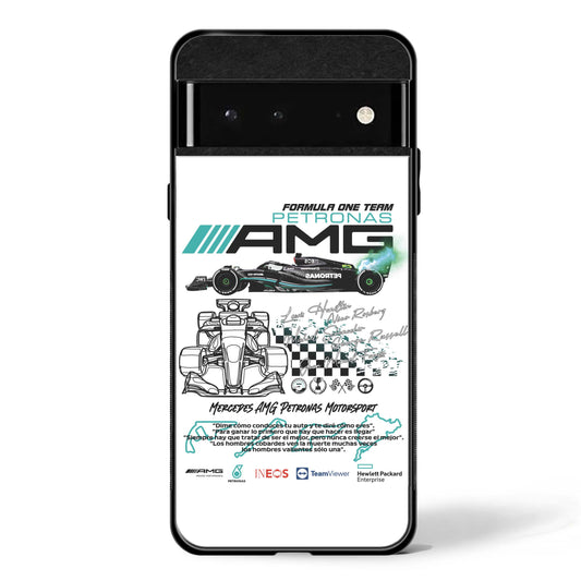 Silver Arrows Grand Prix Team Google Pixel Glass Phone Case