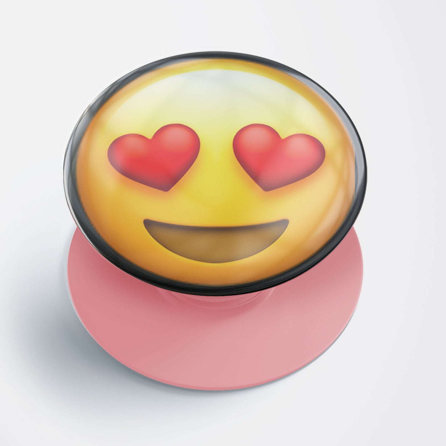 Smile Face with Hearty Eyes emoji Gloss Pop Holder