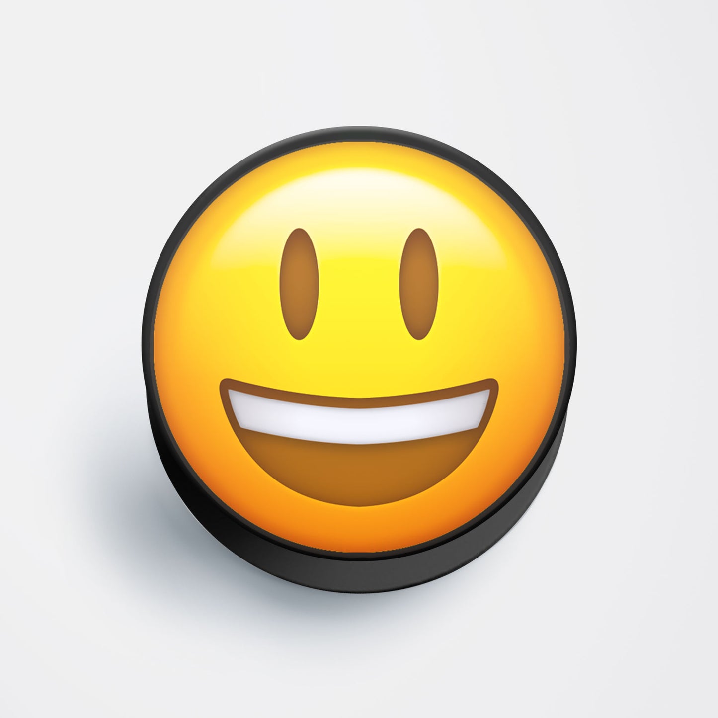 Smiling Emoji Flat Pop Holder