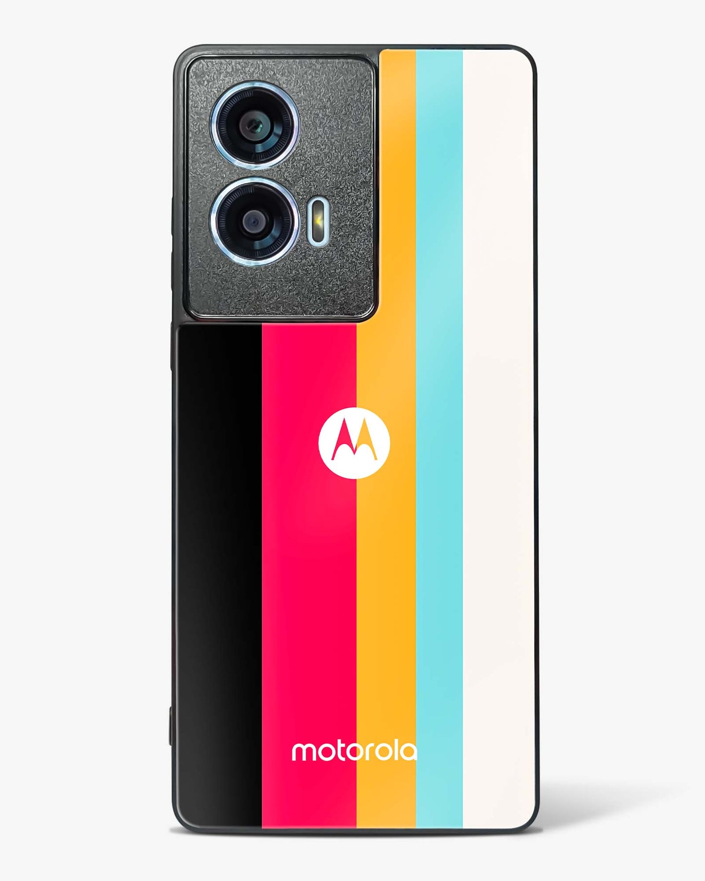 Spectrum Stripe Glass Phone Case-Motorola Edge 50 Fusion