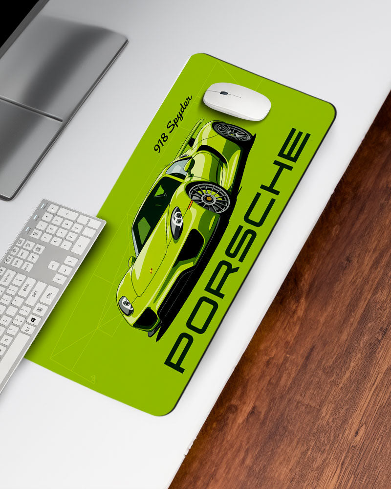 Speed Icon Porsche 918 Spyder Deskmat