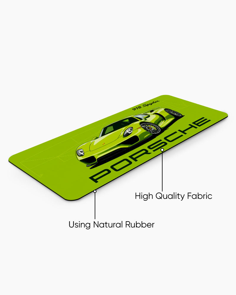 Speed Icon Porsche 918 Spyder Deskmat