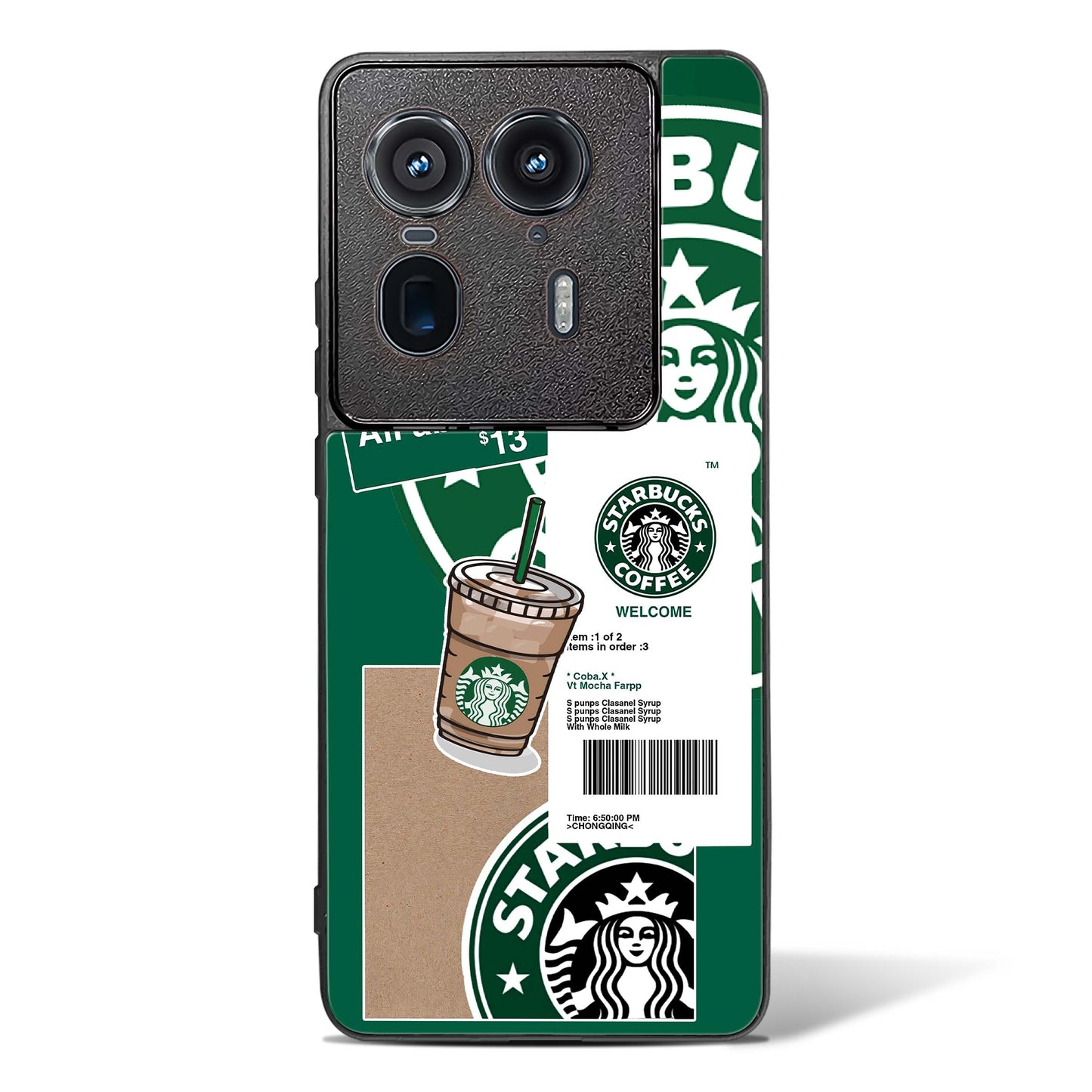 Starbucks Classic Glass Phone Case-Motorola Edge 50 Ultra