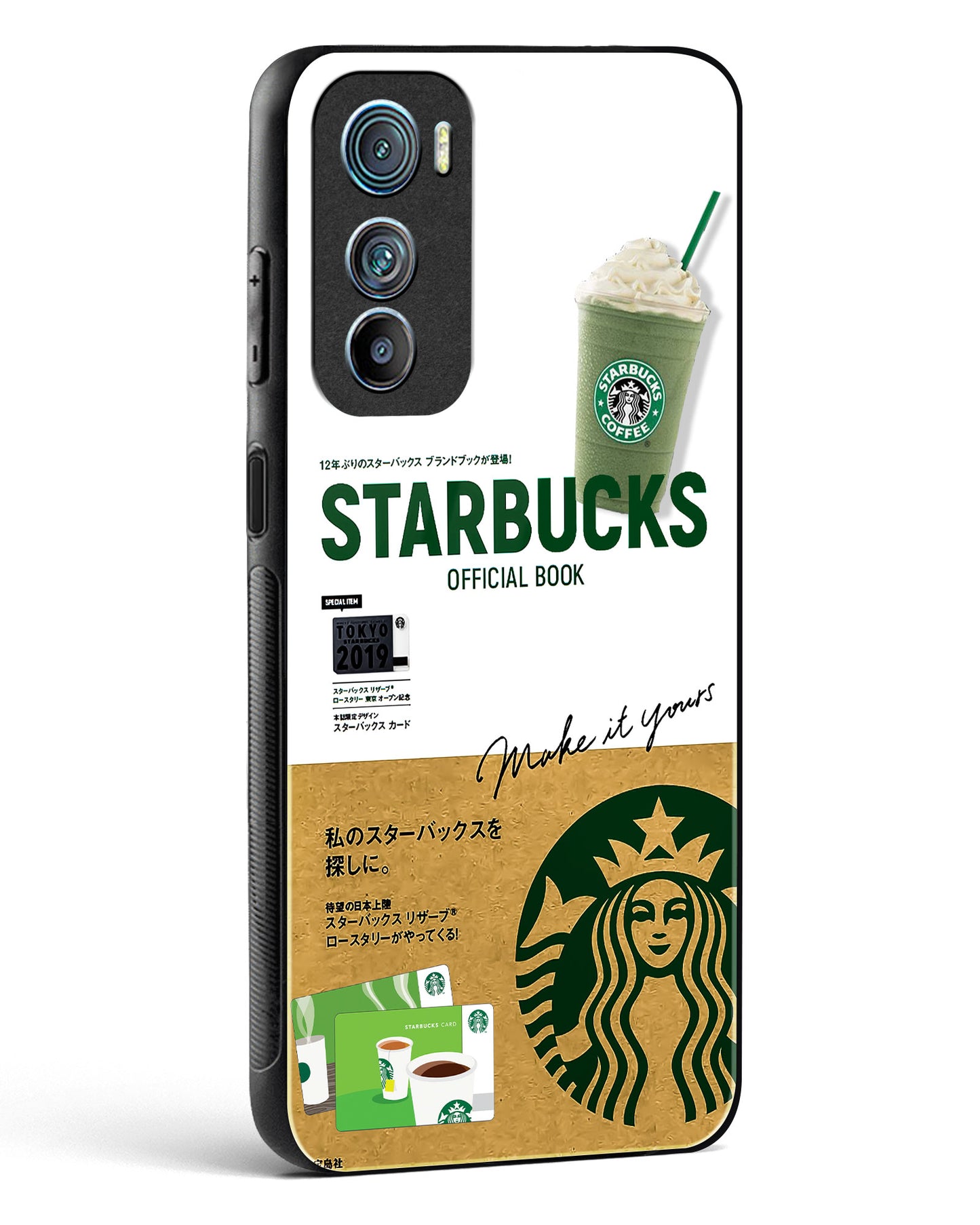 Starbucks Pass Glass Phone Case-Motorola Edge 30