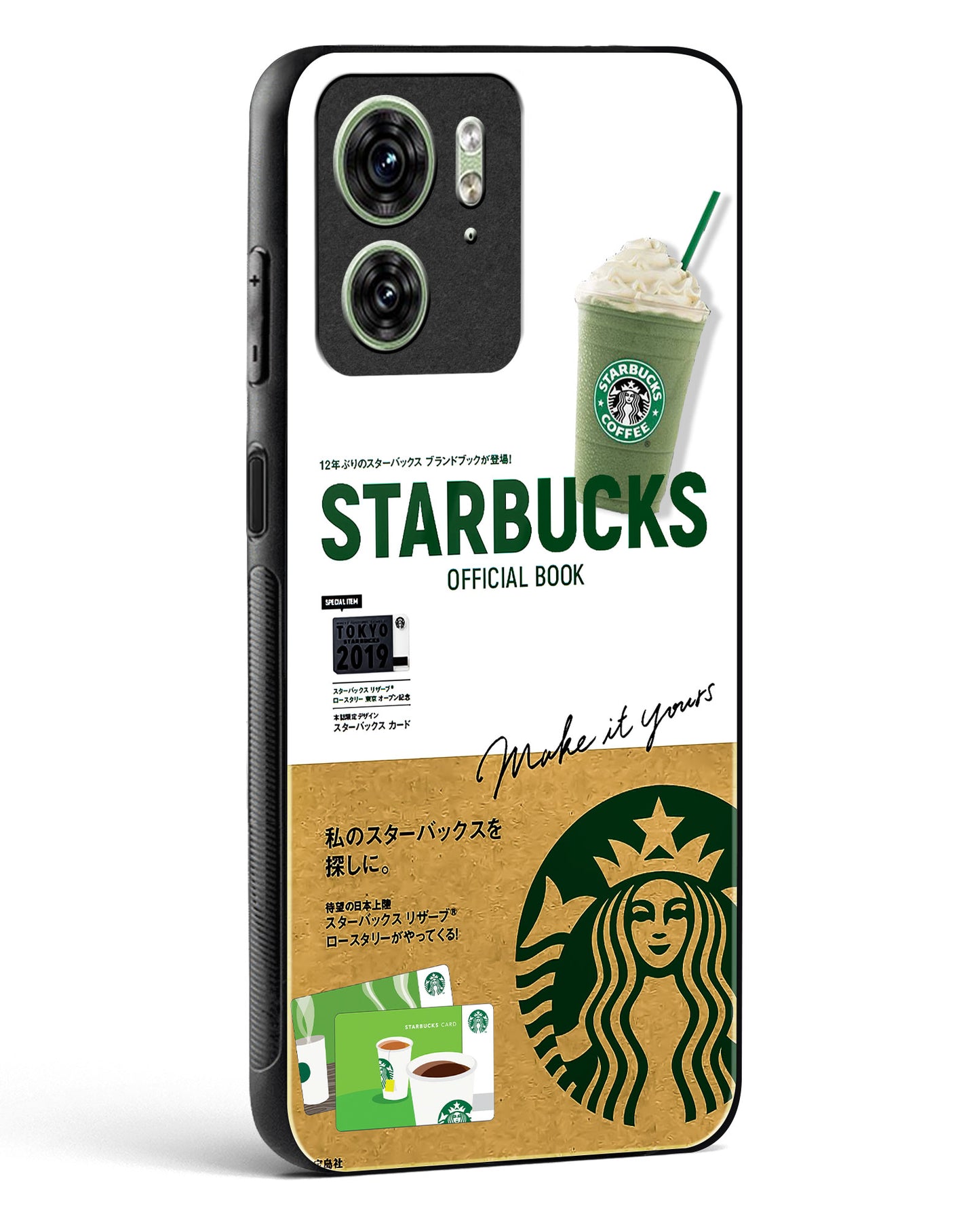 Starbucks Pass Glass Phone Case-Motorola Edge 40