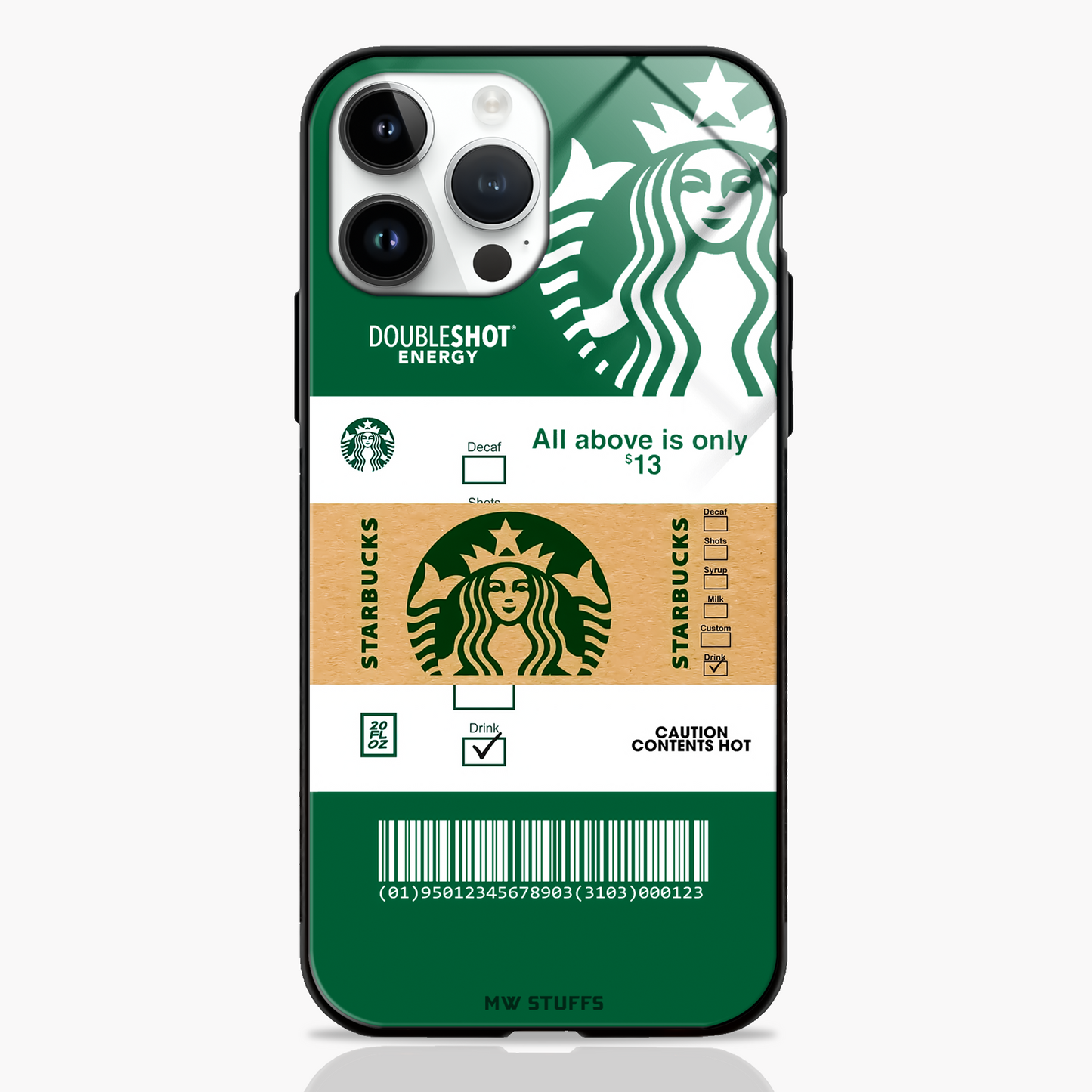 Starbucks Glass Case - - MW Stuffs -