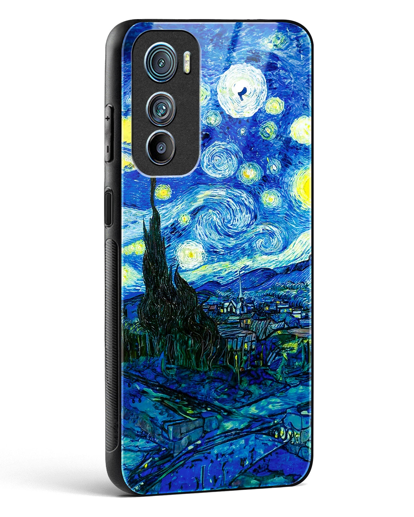 Starry Night Van Gogh's Glass Phone Case-Motorola Edge 30