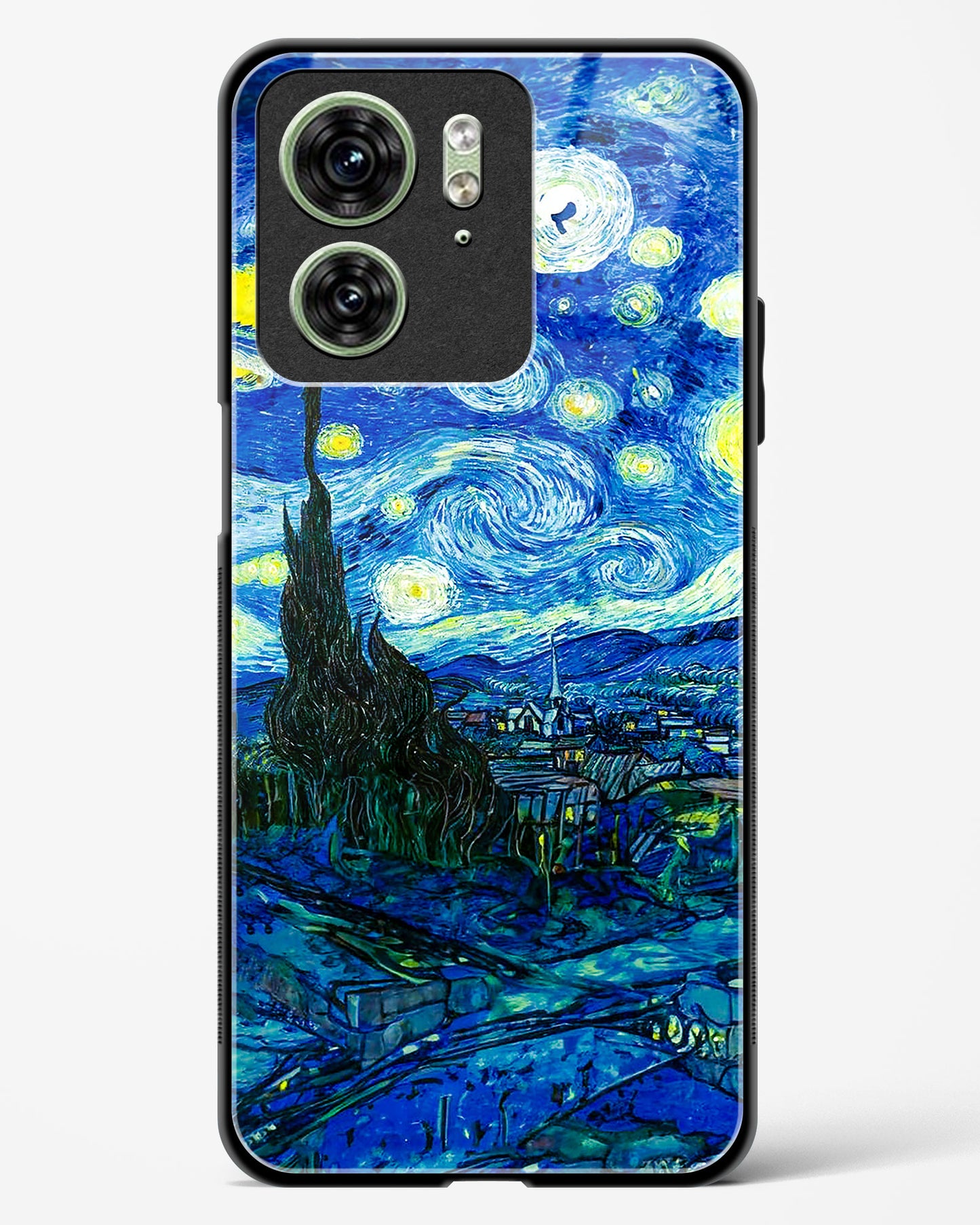 Starry Night Van Gogh's Glass Phone Case-Motorola Edge 40