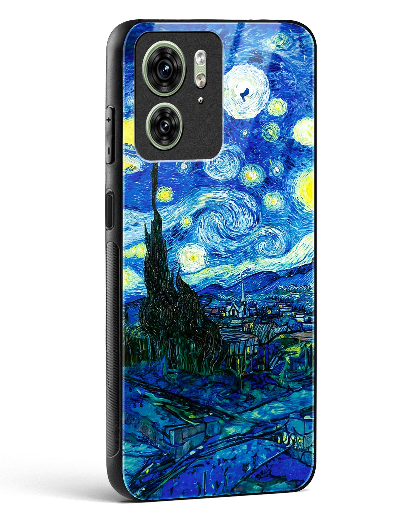 Starry Night Van Gogh's Glass Phone Case-Motorola Edge 40