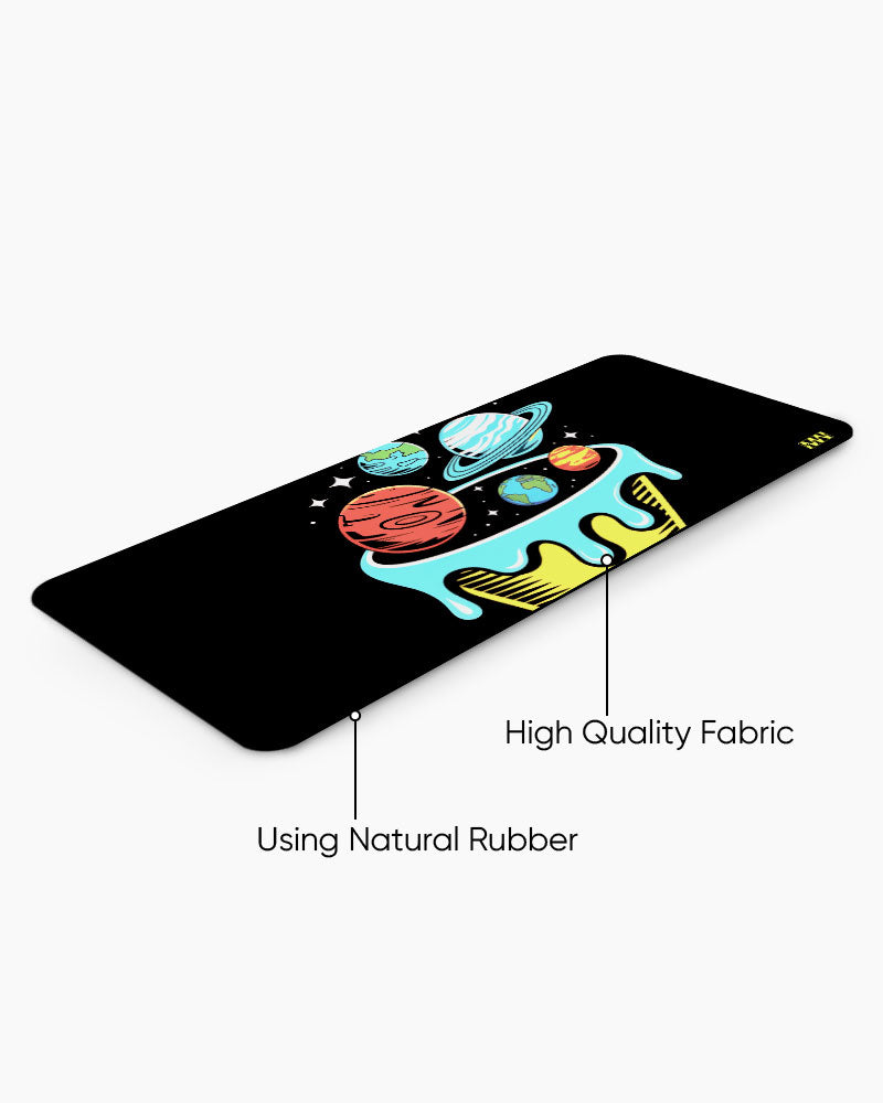 Starry Sundae Nebula Melt Desk Mat