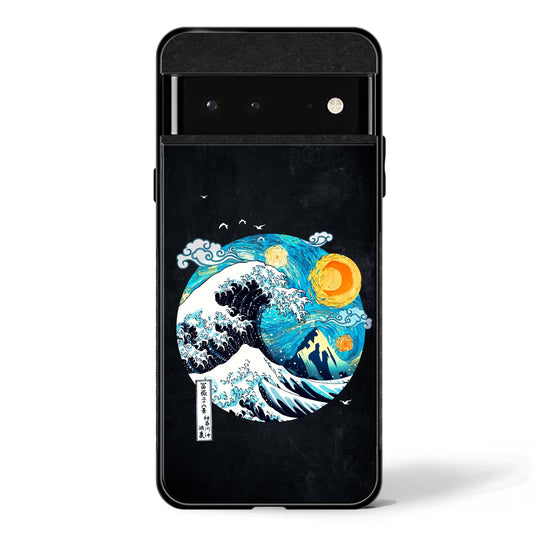 Starry Wave Google Pixel Glass Phone Case