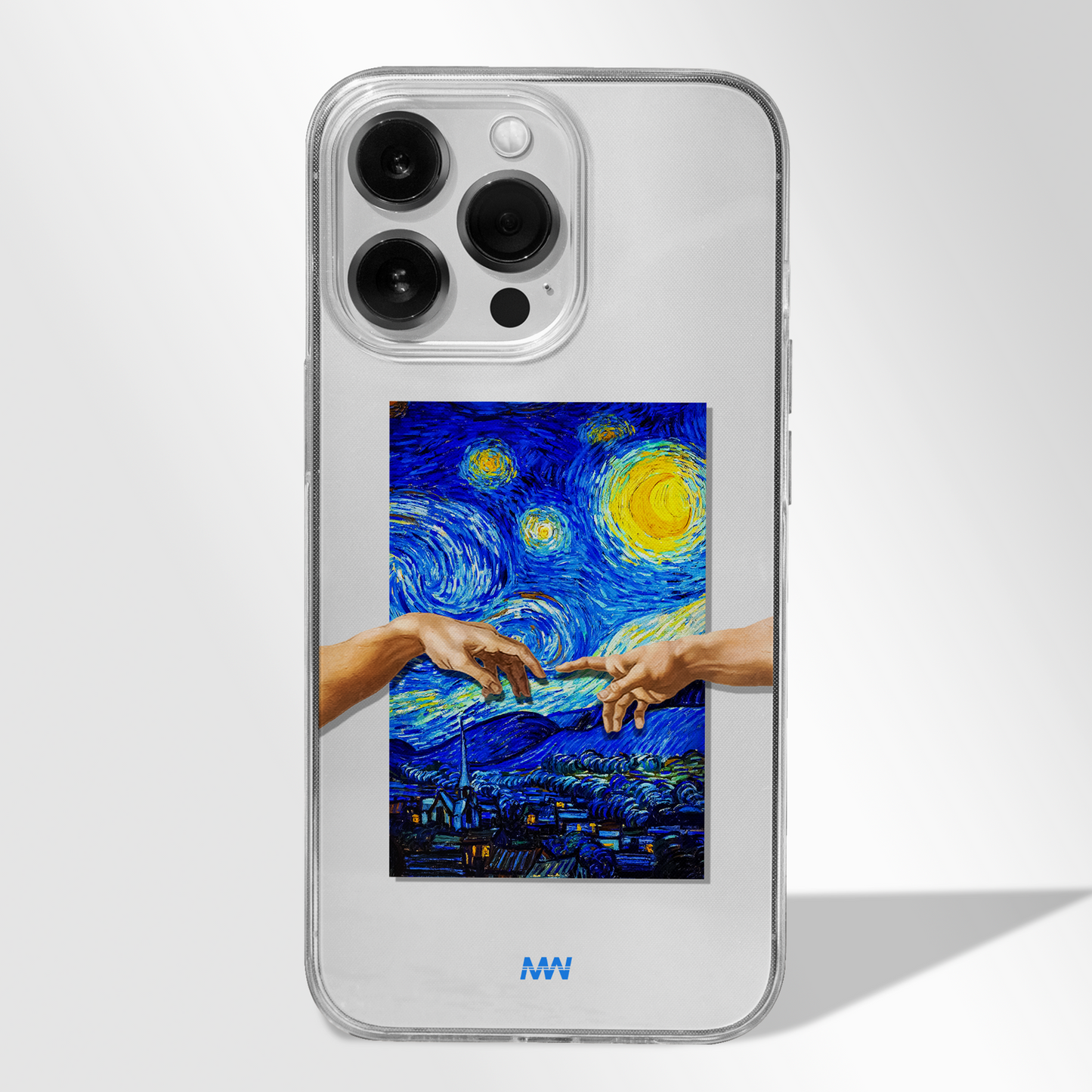 Starry Night Painting Inspired CLEAR CASE - - MW Stuffs -