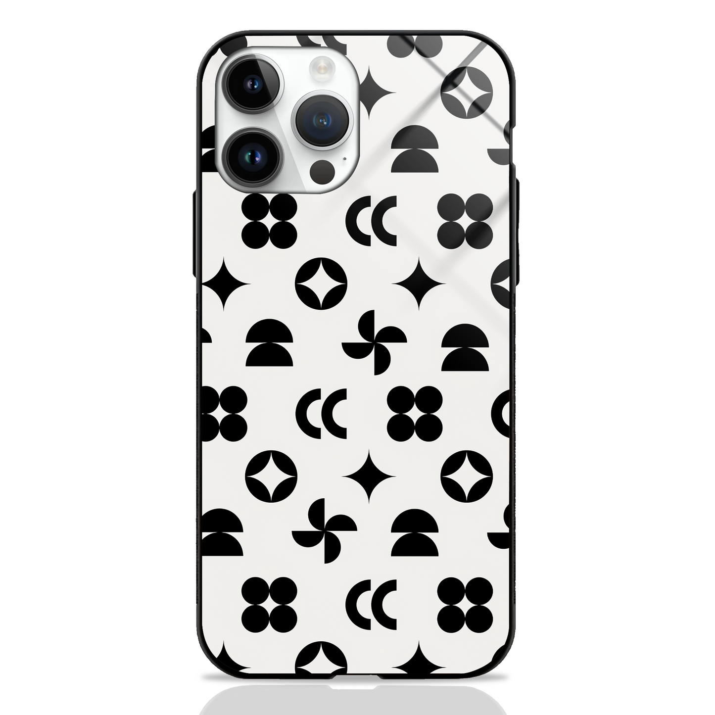 Starscape Abstract Premium Glass Case - - MW Stuffs -