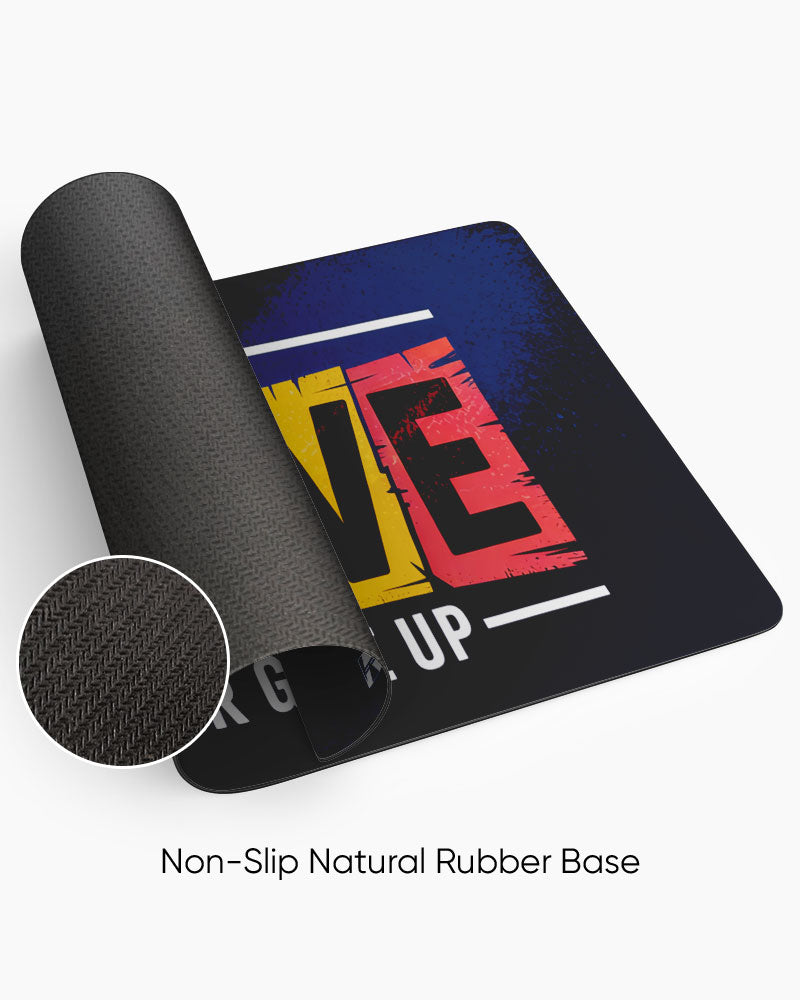 Stay Brave The Power Pad Deskmat