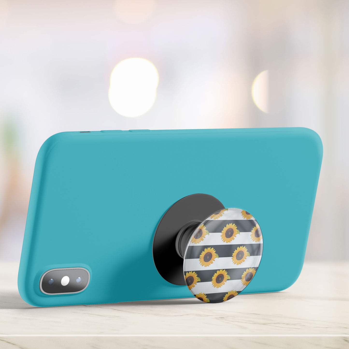 Sunflower and Stripes Gloss Pop Holder