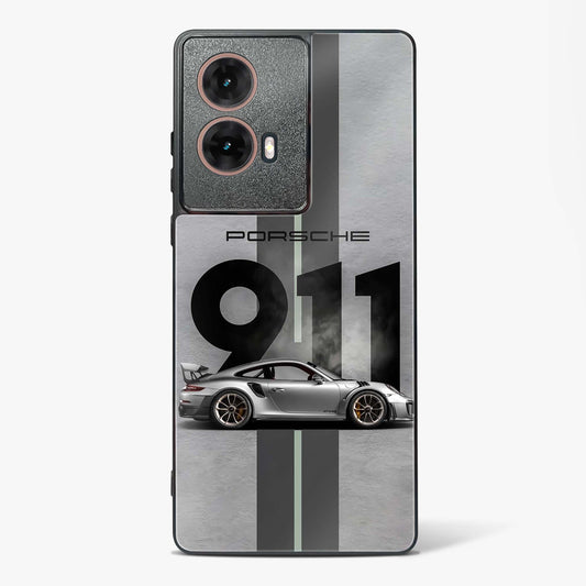 Super Car 911 Glass Phone Case-Moto G85 5G