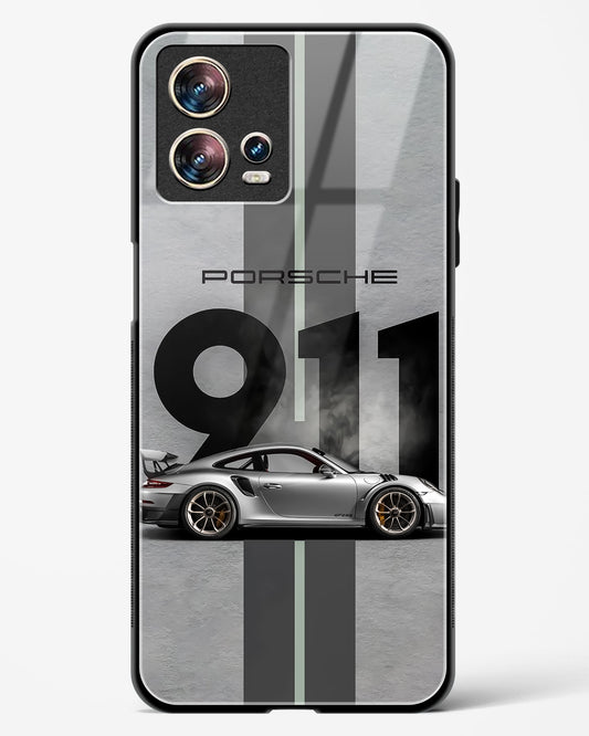 Super Car 911 Glass Phone Case-Motorola Edge 30 Fusion
