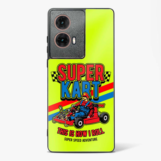 Super Kart Speedster Glass Phone Case-Moto G85 5G