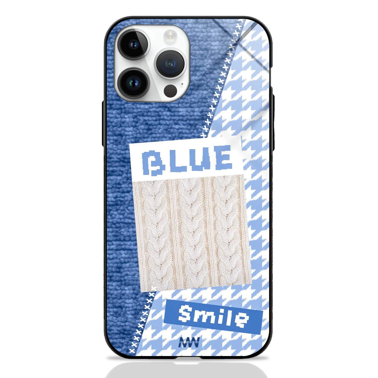 Sweater Smiles Premium Glass Case - - MW Stuffs -