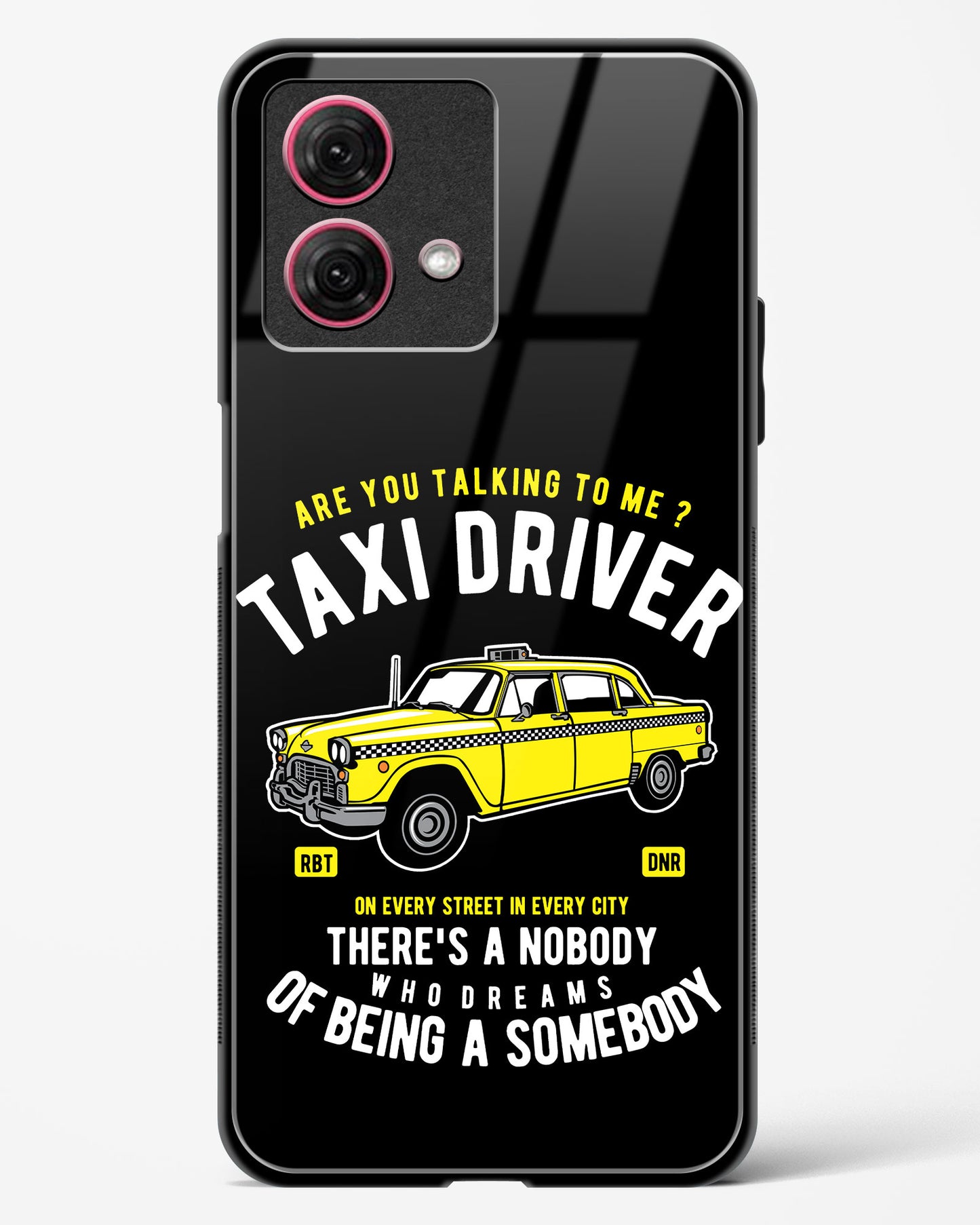 Taxi Driver Dreams Glass Phone Case-Moto G84 5G