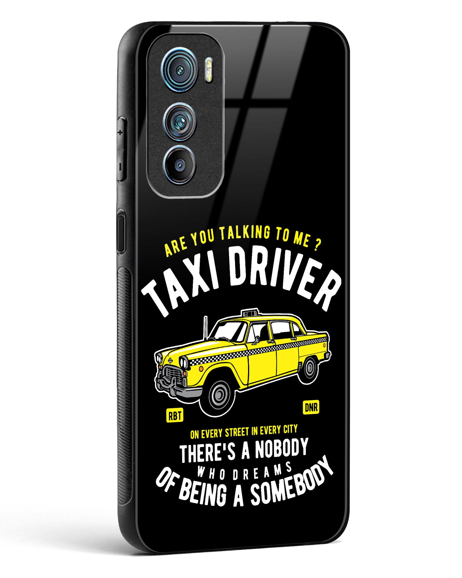 Taxi Driver Dreams Glass Phone Case-Motorola Edge 30