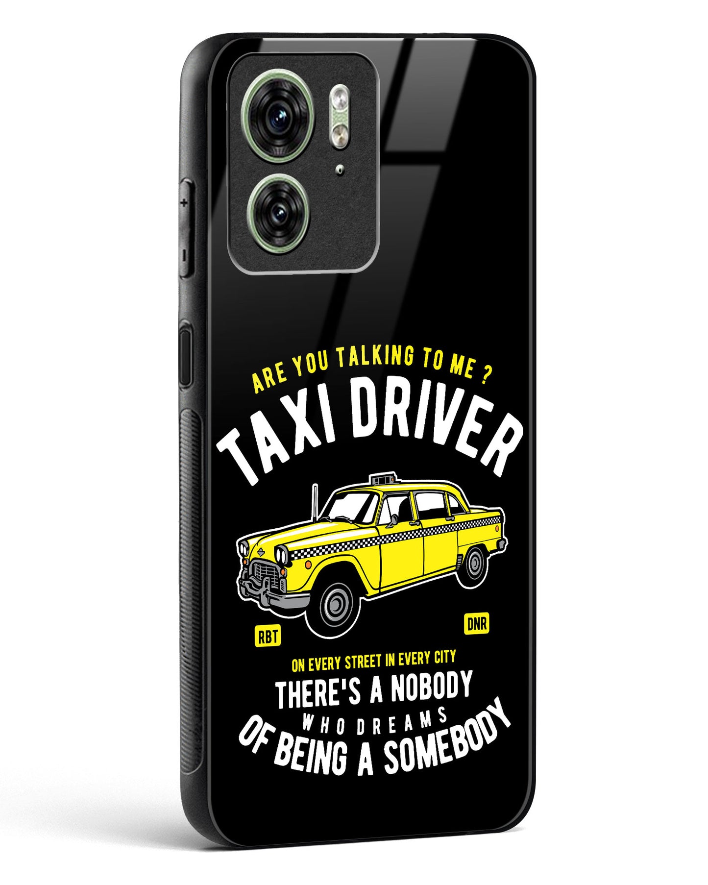Taxi Driver Dreams Glass Phone Case-Motorola Edge 40