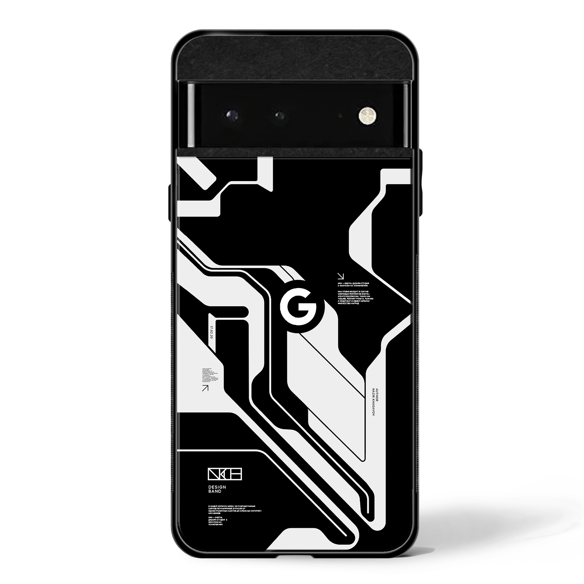 Techy Abstract Google Pixel Glass Cases