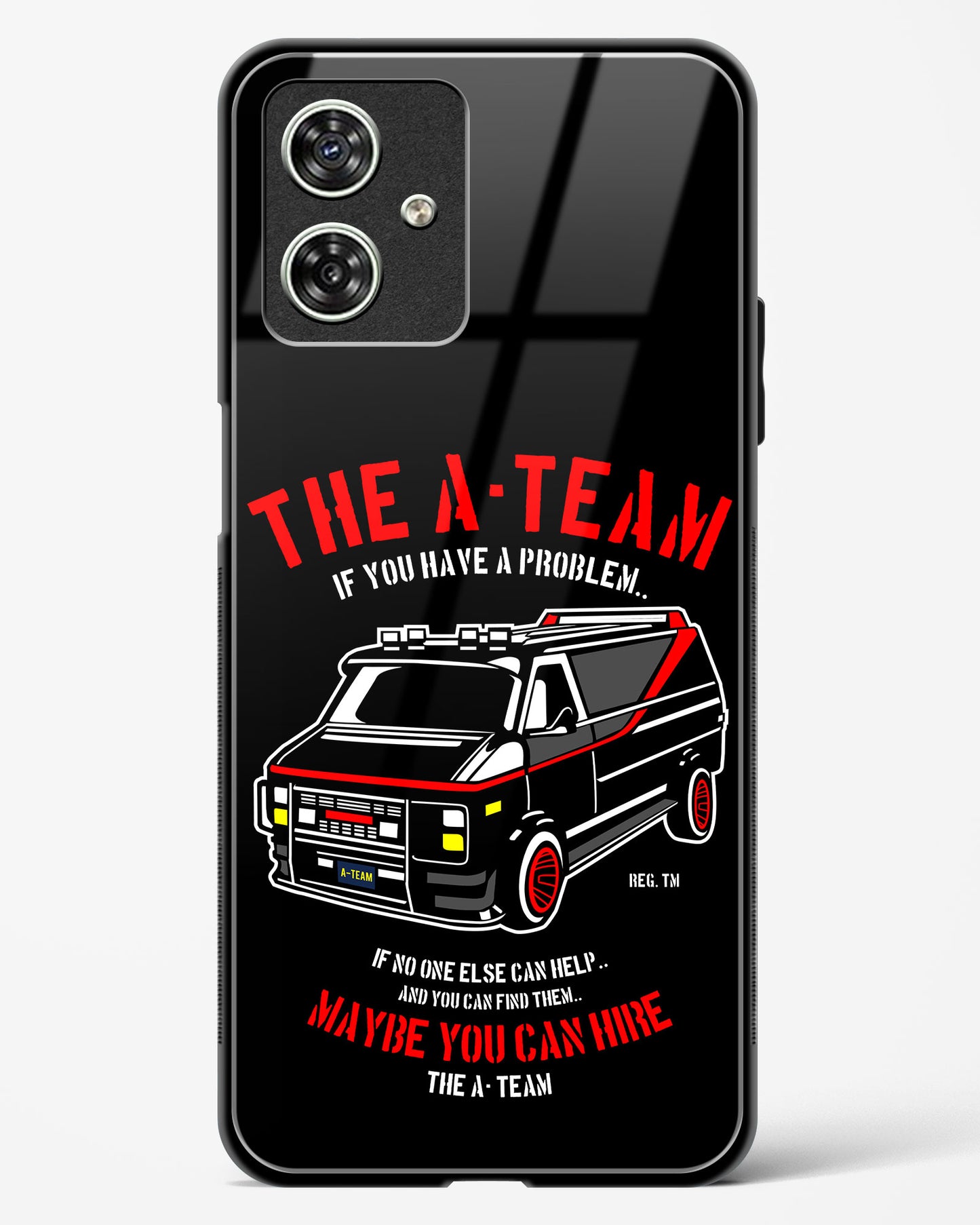 The A-Team Nostalgia Glass Phone Case-Moto G64 5G
