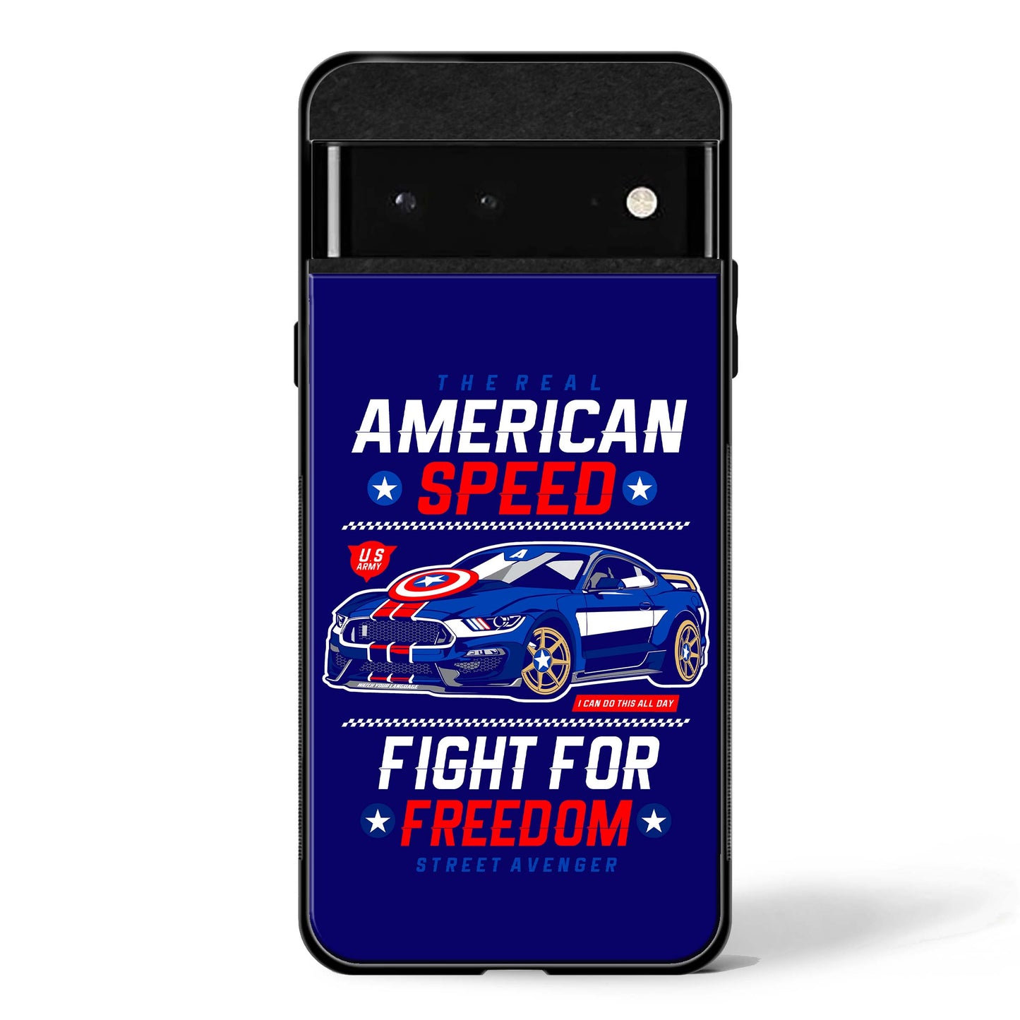 The Real American Speed Google Pixel Glass Phone Case