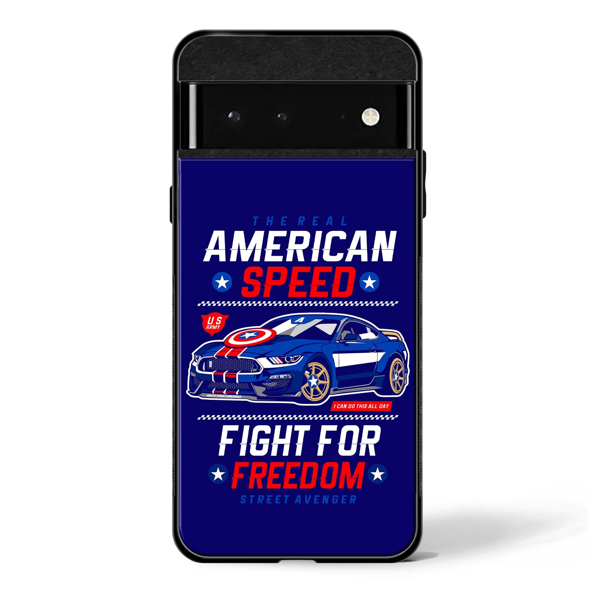 The Real American Speed Google Pixel Glass Phone Case