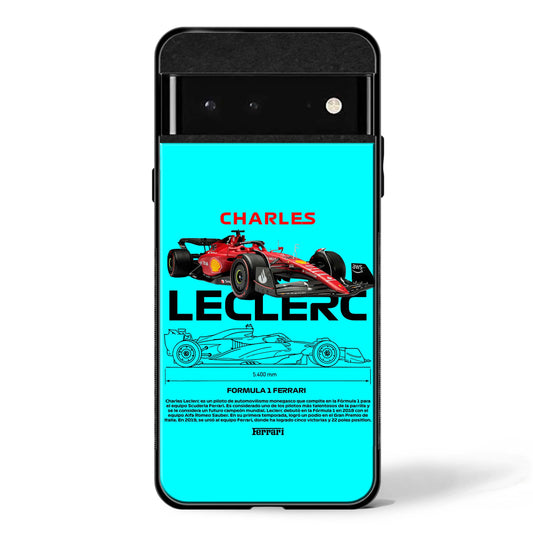 Thunderbolt Roadster Google Pixel Glass Phone Case