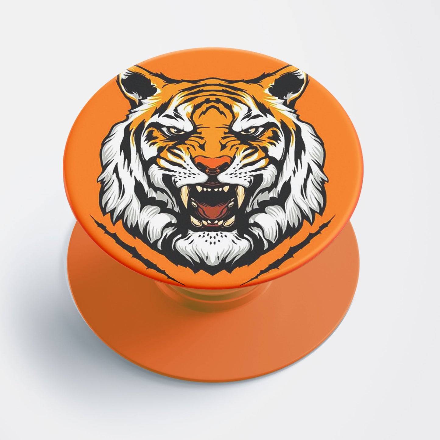 Tiger Art Flat Pop Holder