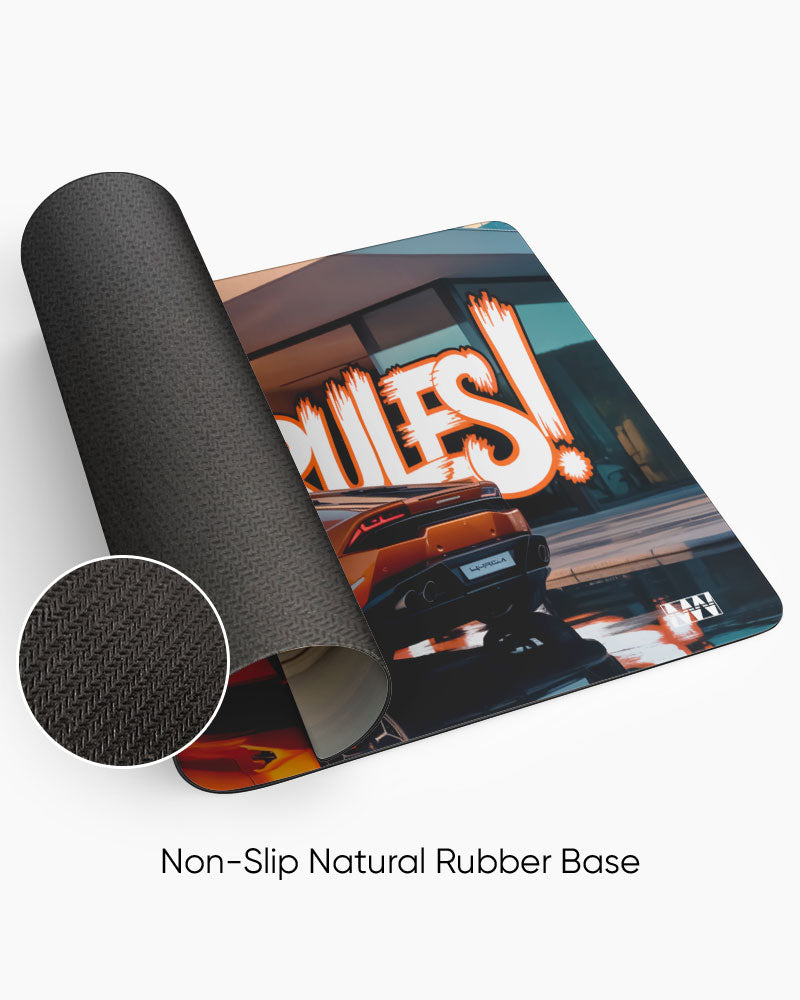 Turbo Thrill Deskmat