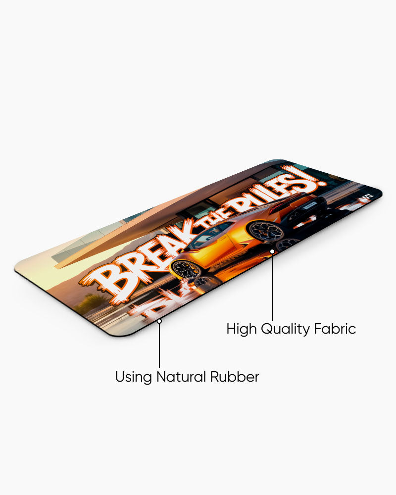 Turbo Thrill Deskmat