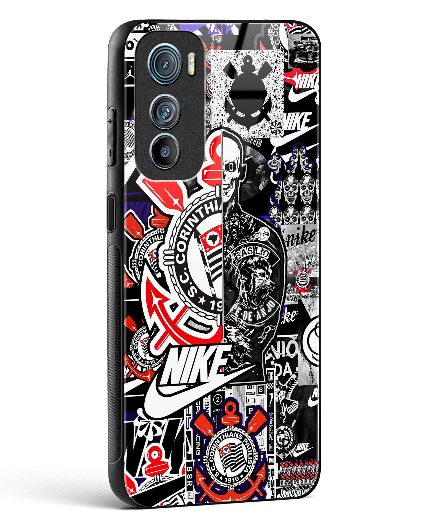 Urban Collage Designer Glass Phone Case-Motorola Edge 30