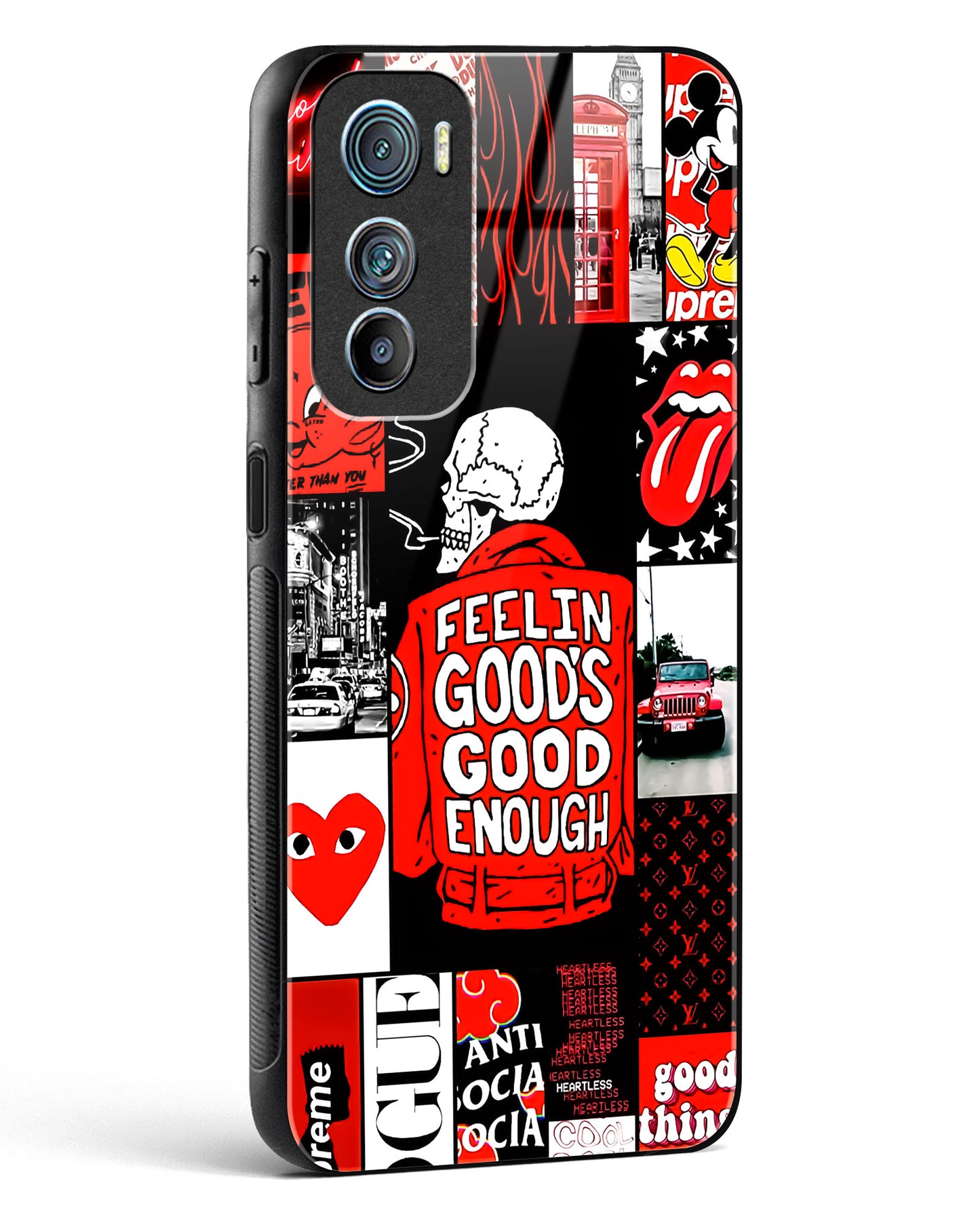 Urban Pop Culture Glass Phone Case-Motorola Edge 30