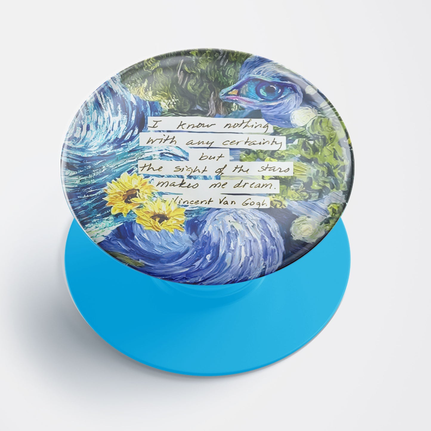 Van Gogh Quote Gloss Pop Holder