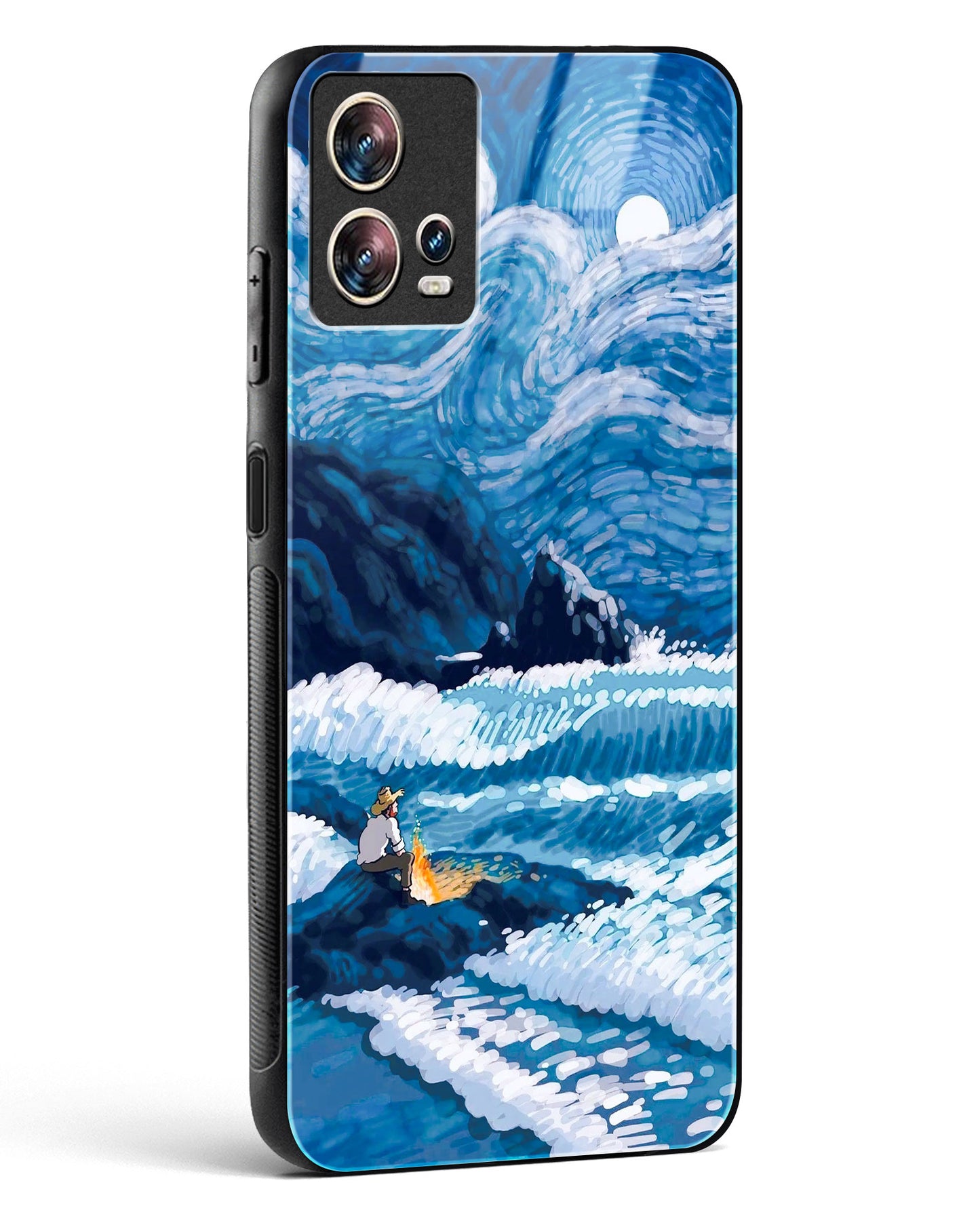 Van Gogh Art Glass Phone Case-Motorola Edge 30 Fusion